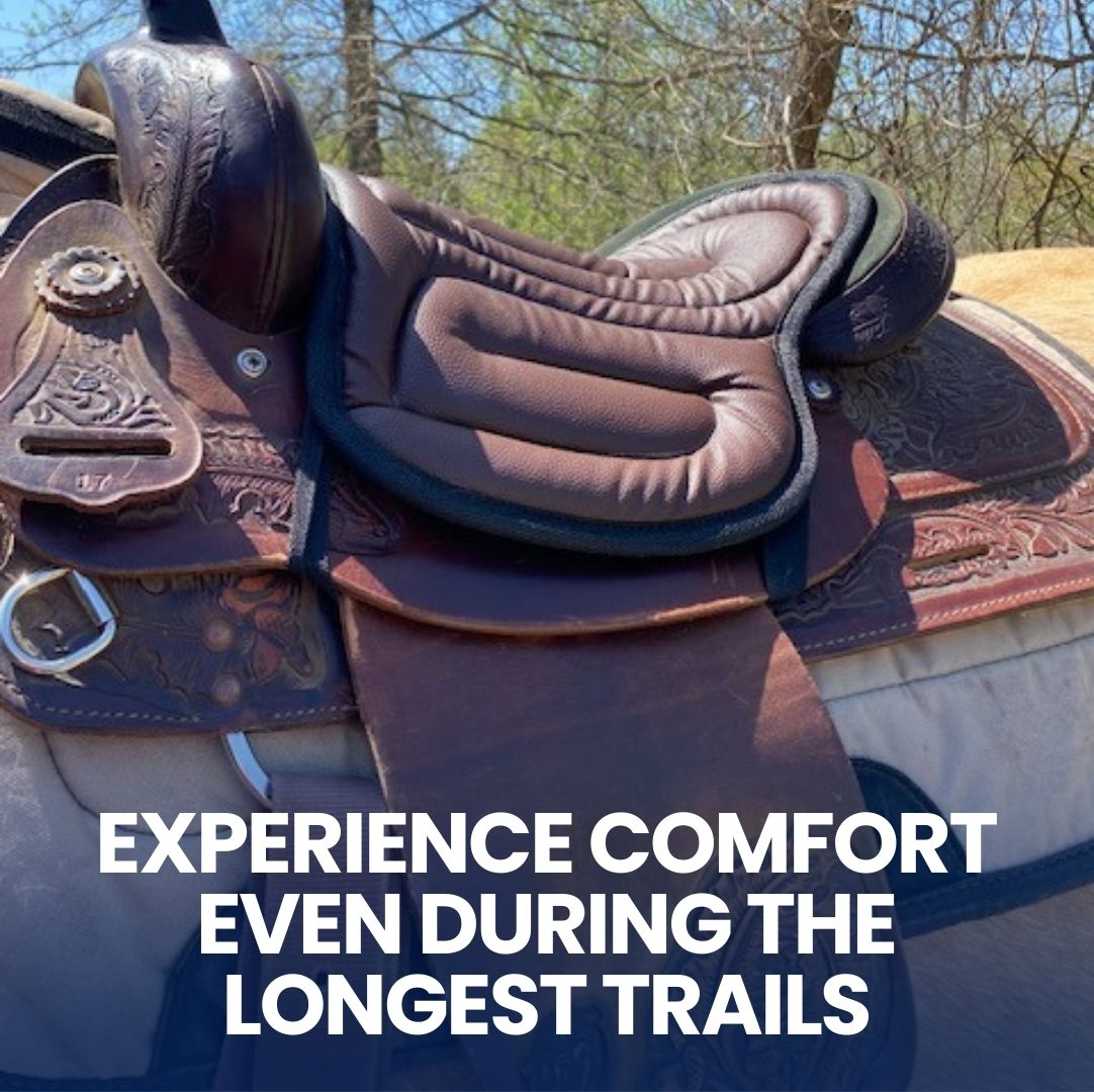 Soft Equestrian Seat Pad (Extra Comfort)