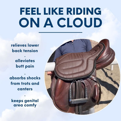 Soft Equestrian Seat Pad (Extra Comfort)