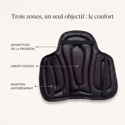 Assise Confort — Coussin de selle rembourré