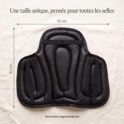 Assise Confort — Coussin de selle rembourré