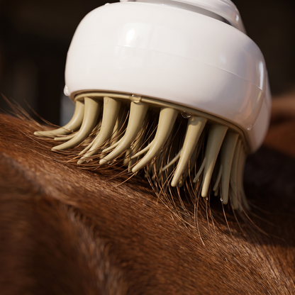 Velours — Brosse brumisatrice de pansage