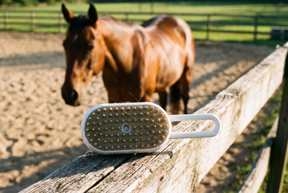 Velours — Brosse brumisatrice de pansage